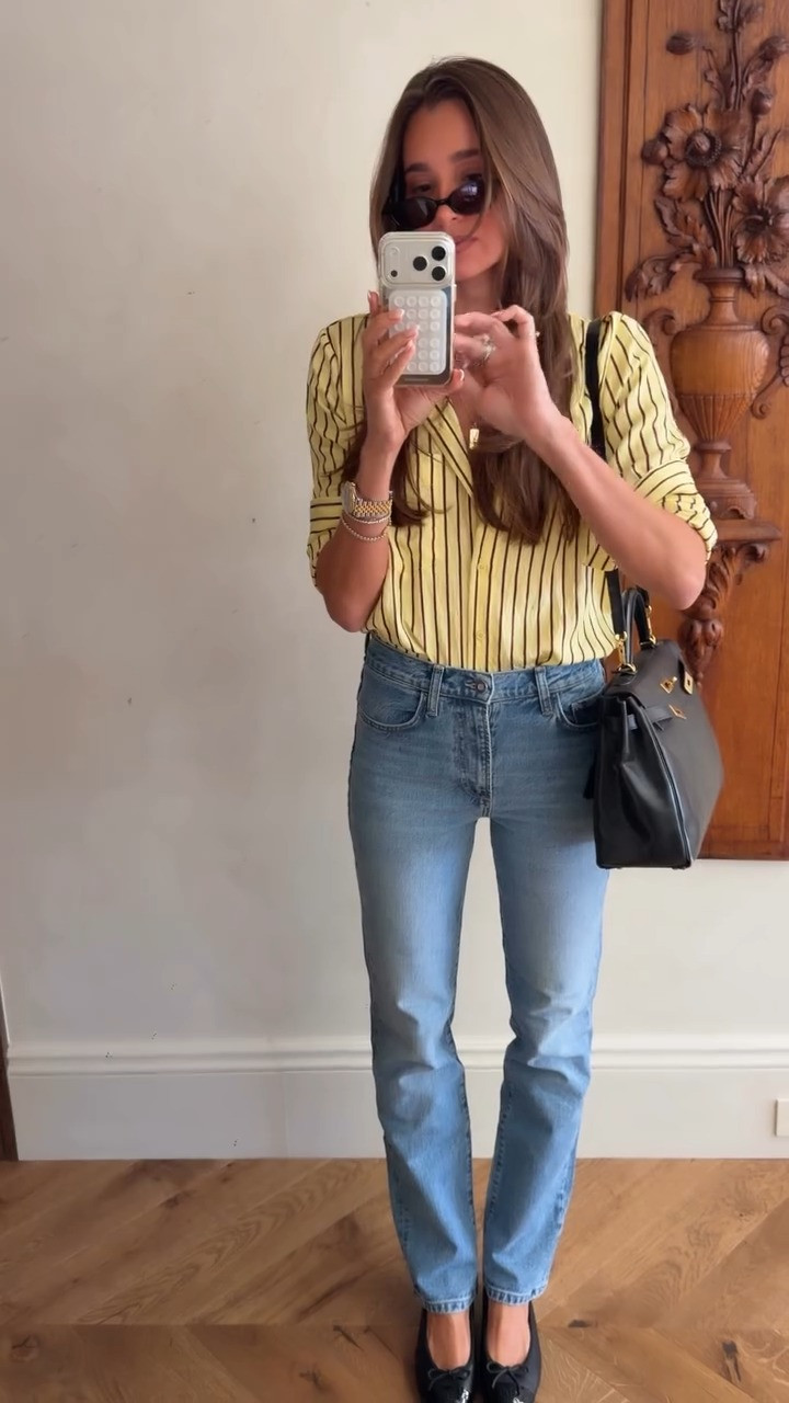 OOTD! Love this Zara top 

 #LTKootd