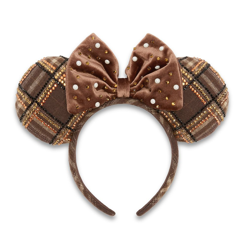 Minnie Mouse Plaid Ear Headband for Adults by BaubleBar | Disney Store