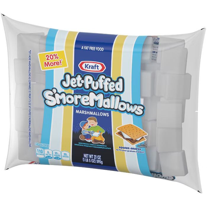 Kraft Jet-Puffed S'moreMallows Marshmallows - 21oz | Target