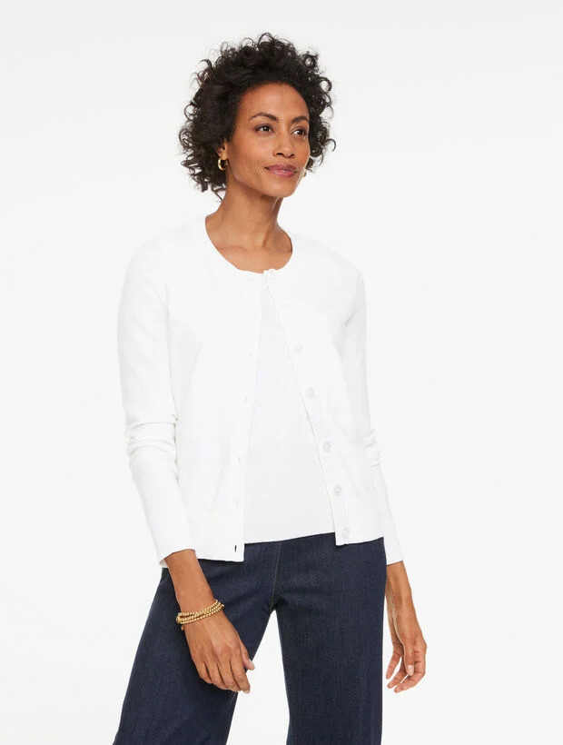 Charming Cardigan - Wide Placket | Talbots