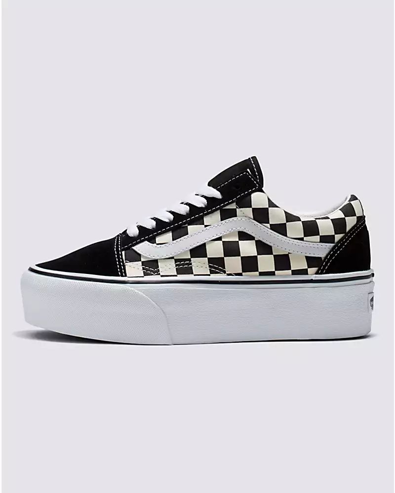Checkerboard Old Skool Stackform Shoe | Vans (US)