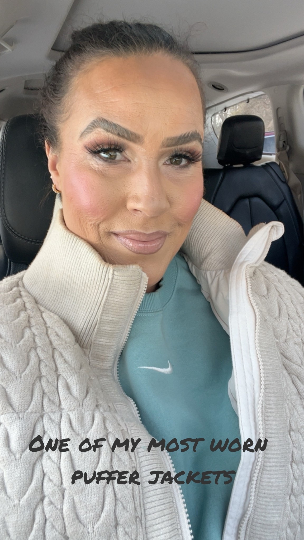 One of my most worn puffer jackets in December! Sadly this color is sold out but still available in a few other colors. I also love this cropped sweatshirt (hits right below my waist and I’m 5’10”) that I own in multiple colors. Target find @target #LaidbackLuxeLife

Jacket: M
Sweatshirt: L

Hey Beautiful! Feel free to comment on this post if you have any questions! 🫶🏽

Follow me for more fashion finds, beauty faves, lifestyle, home decor, sales and more! So glad you’re here!! XO, Karma

#LTKFindsUnder100 #LTKSeasonal #LTKmomlife