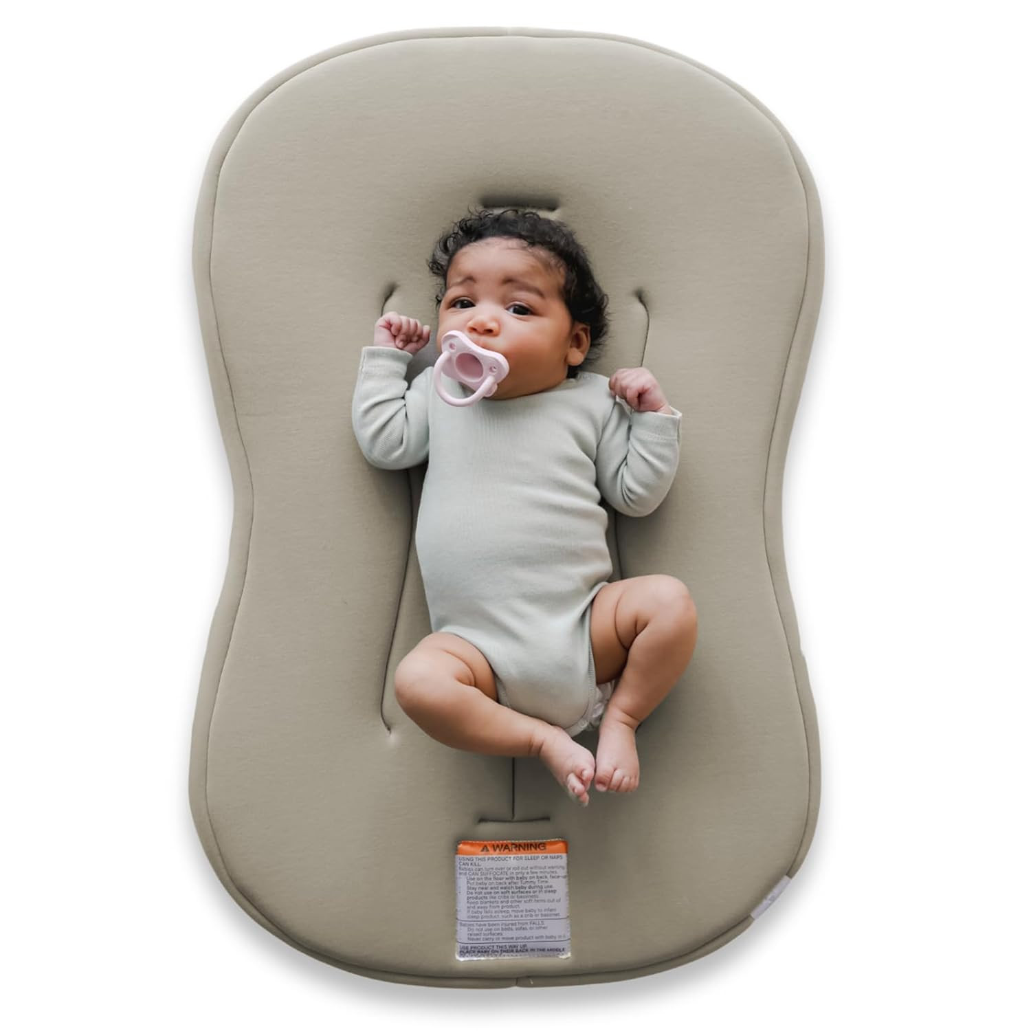 Snuggle Me® Baby Lounger Curve (0-6 Months) - Premium Organic Cotton with Foam Core, Machine-Was... | Amazon (US)
