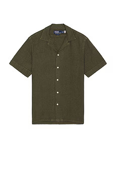 Polo Ralph Lauren Andy Camp Shirt in New Olive from Revolve.com | Revolve Clothing (Global)
