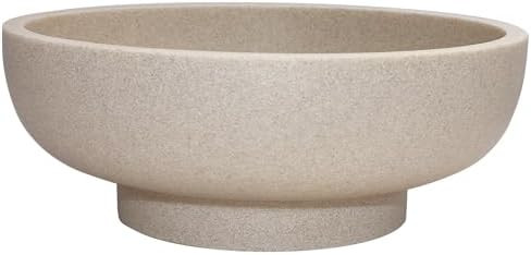 Large Decorative Bowl, Fruit Bowl for Kitchen Counter, Modern Resin Bowl for Home Decor, Key Hold... | Amazon (US)