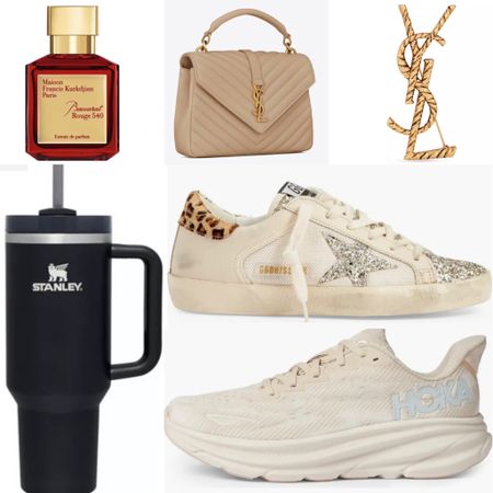 What she REALLY wants Holiday Gift Guide for Her 
For the woman who has everything
Wife
Gift ideas
Christmas wish list
Baccarat rouge perfume
Nordstrom 
Ysl gold brooch
College hand bag nude
Saint Laurent 
Hooka sneakers sand 
Black 40 oz Stanley cup
Golden goose glitter superstar sneakers
Luxury gift ideas 
For the classy woman


#LTKHoliday #LTKfindsunder50 #LTKGiftGuide