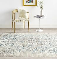 Persian Area Rugs 4620 Cream 8 x 11 Area Rugs | Amazon (US)