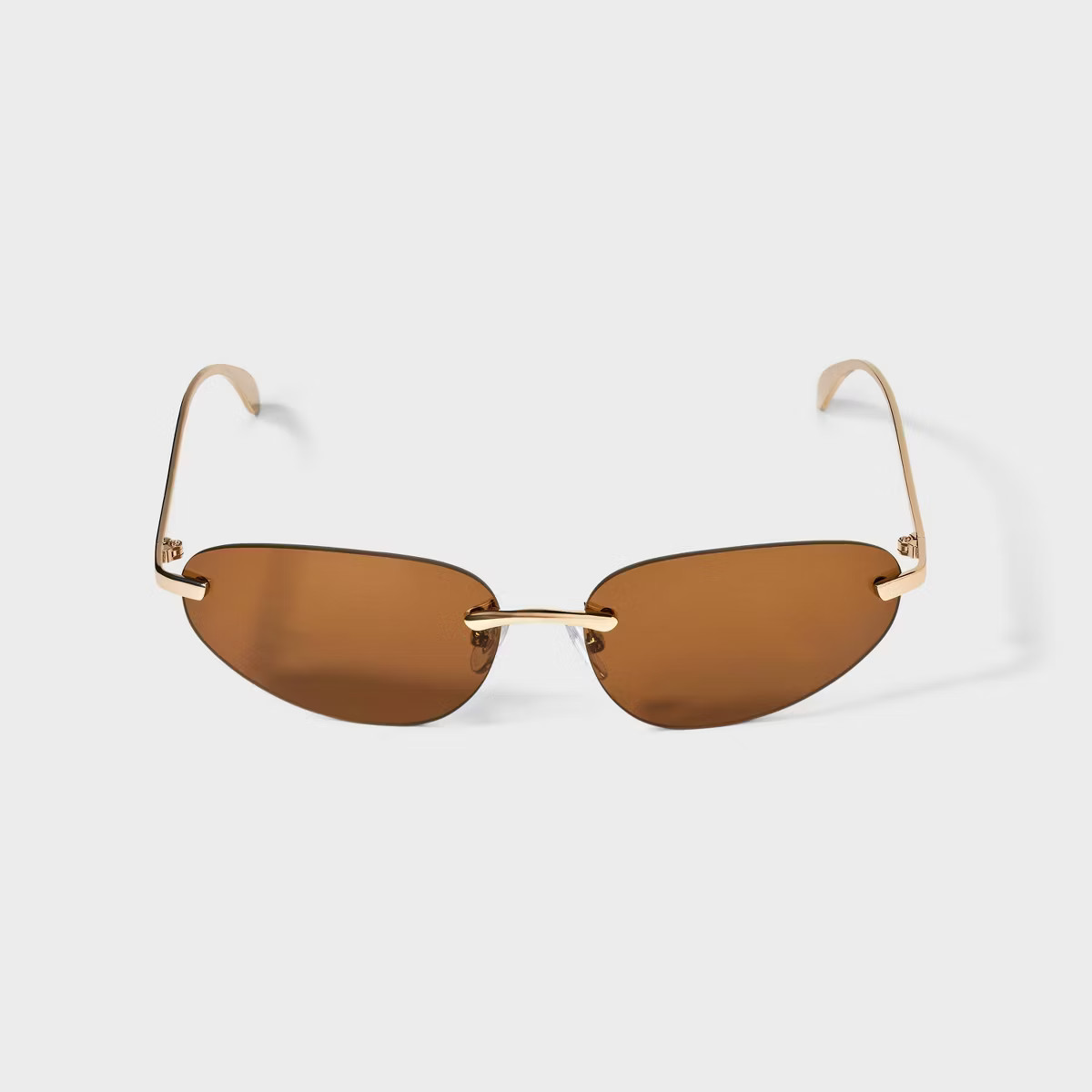Rimless Sport Wrap Sunglasses- Wild Fable™ Gold | Target