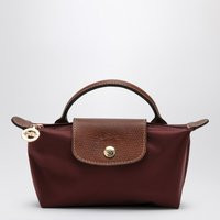 Longchamp Le Pliage Original Burgundy Clutch Bag | Balardi (US & Canada)