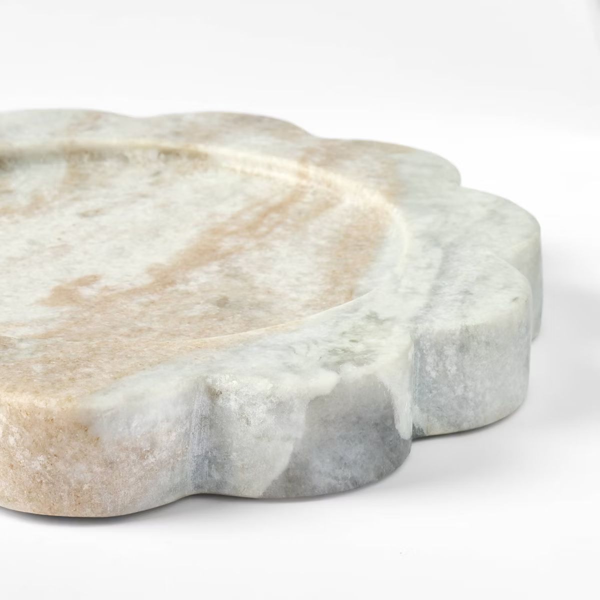 Marble Candle Tray Gray - Threshold™ designed with Studio McGee | Target