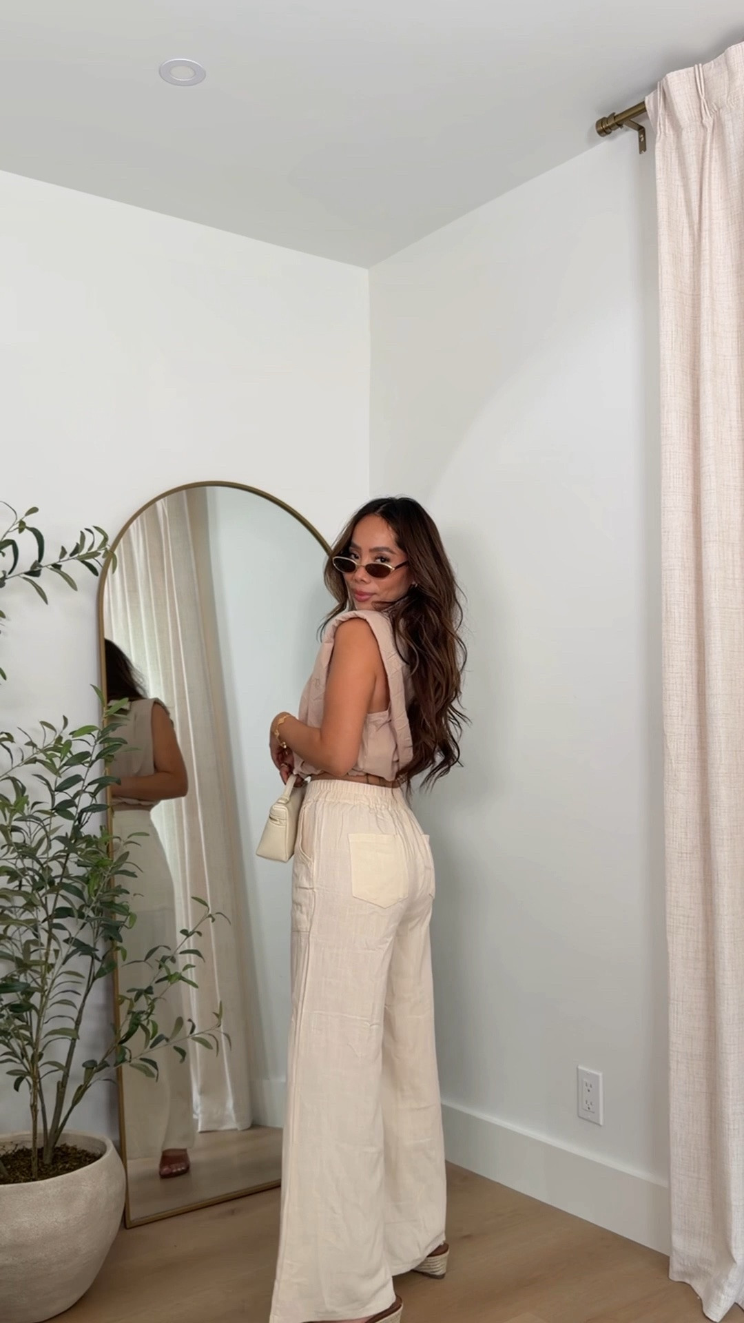 Casual chic summer outfit 
Pants xsmall
Top small

#LTKdayinmylife #LTKgrwm #LTKootd