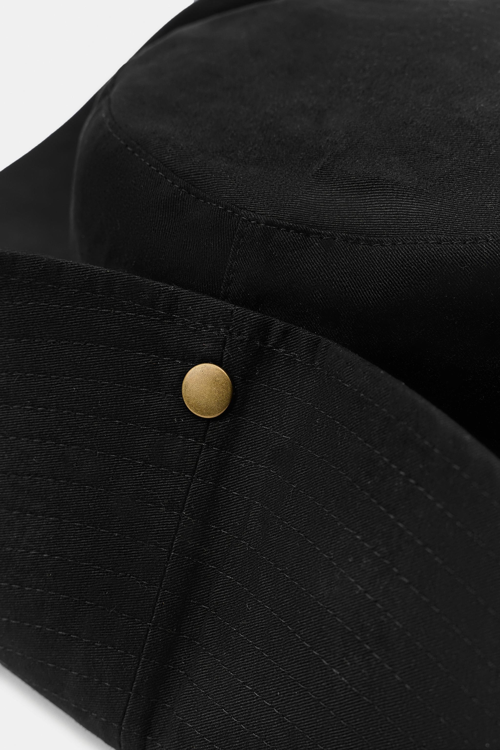MAXI BRIM TWILL HAT | Zara US