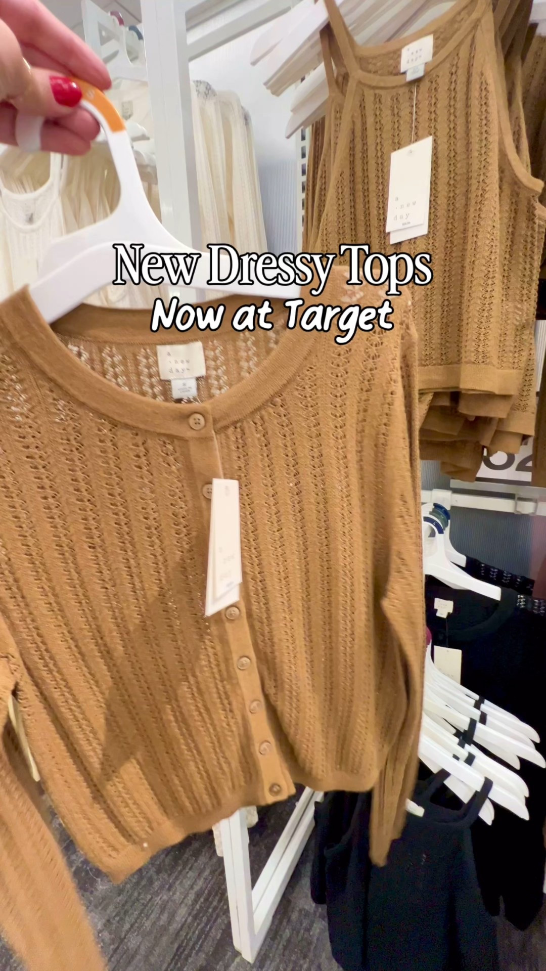 Women's Pointelle Cardigan Sweater and tank

Women’s lace top by A New Day 
Available at Target 

#LTKStyleTip #LTKMidsize #LTKSeasonal
