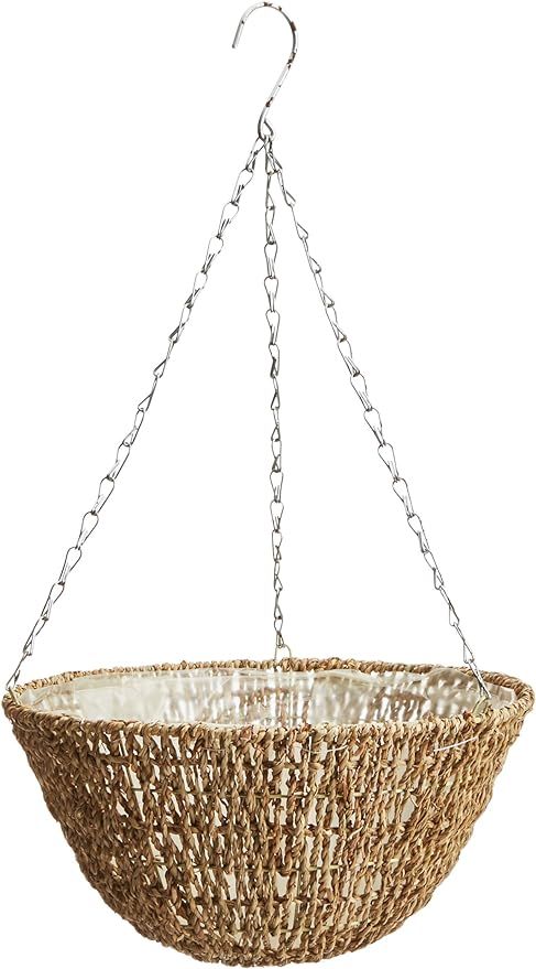 Gardman R490 Woven Rope Hanging Basket, 14" Diameter | Amazon (US)