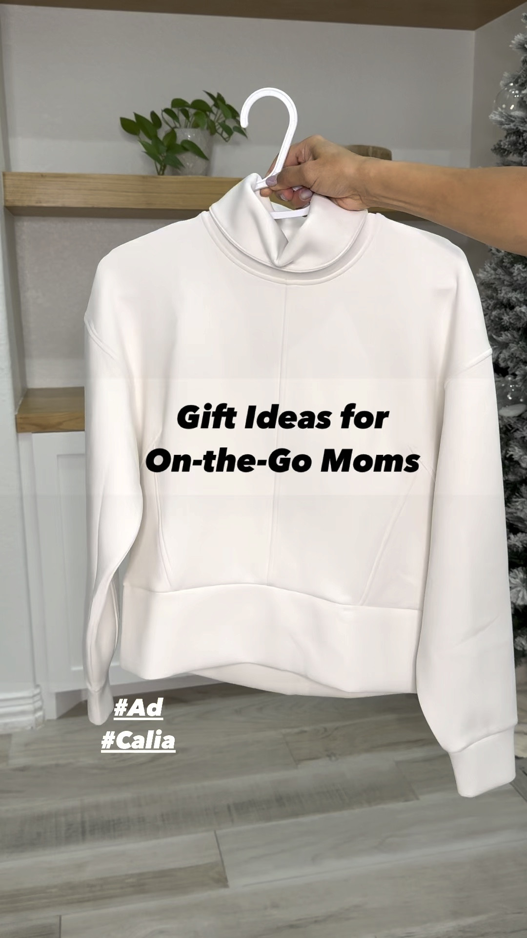 1/2 Zip Jacket in Olive in XS. If you don’t want a fitted fit size up.
Vest in small tts.
Soft Scuba funnel neck in XS tts.
Leggings in small.
Tank top underneath not seen O sized up to medium. 
#AlwaysFitness
@CaliaFitness

#LTKVideo #LTKHoliday #LTKGiftGuide