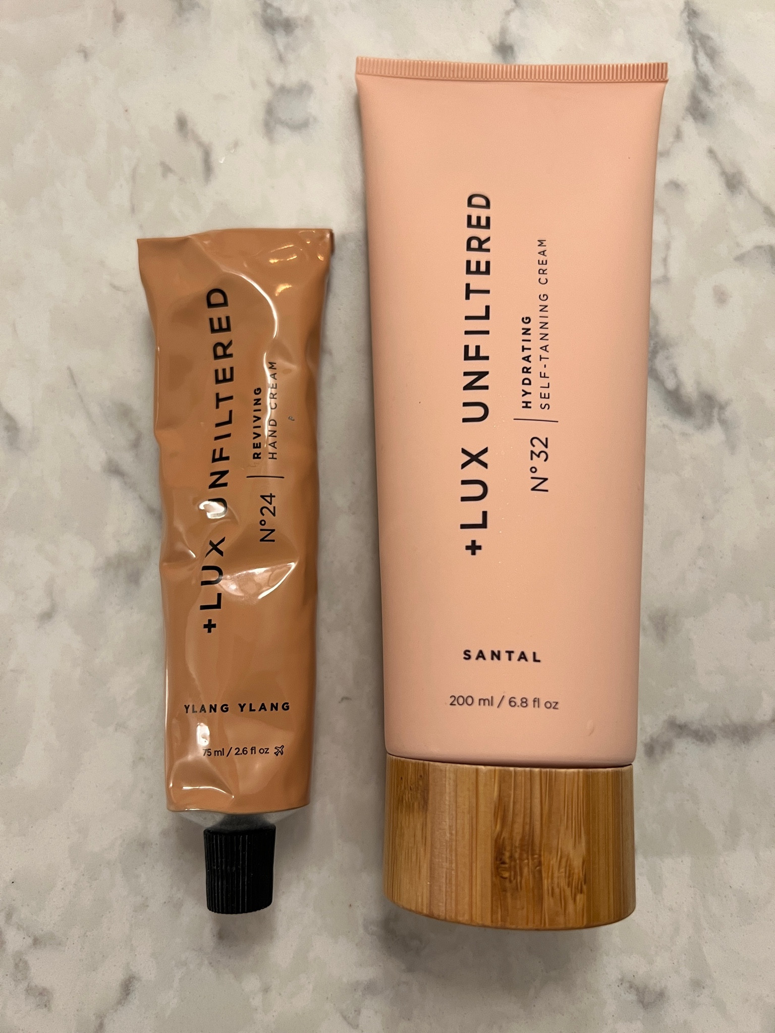 Loving the Lux+ unfiltered for a buildable tan, and the hand cream is so good!

Not pictured, but linked: I really love the self-tanning mousse. It has a blood orange smell, and the color pay off is 💯

#LTKbeauty #LTKunder50 #LTKSeasonal