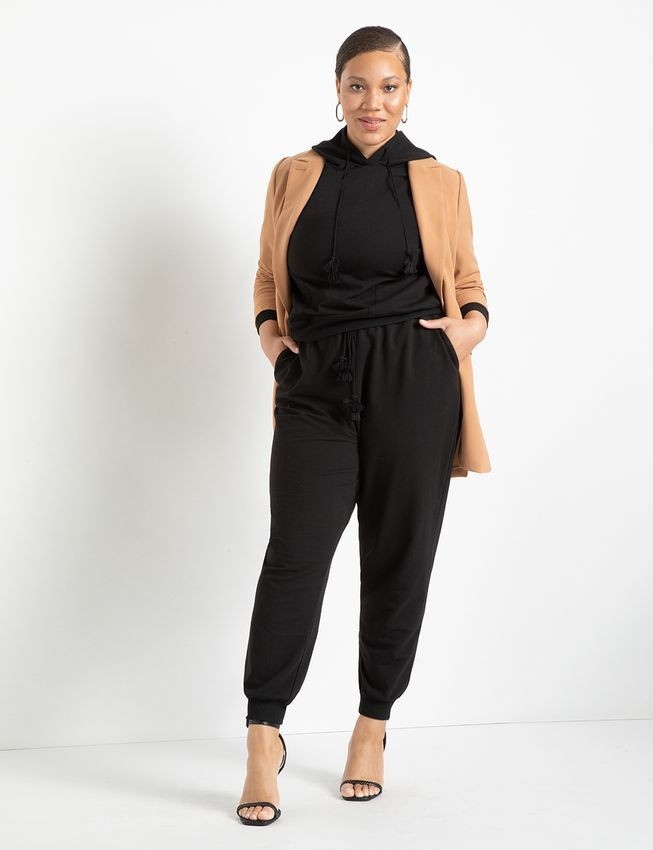 Jogger With Tassels | Eloquii