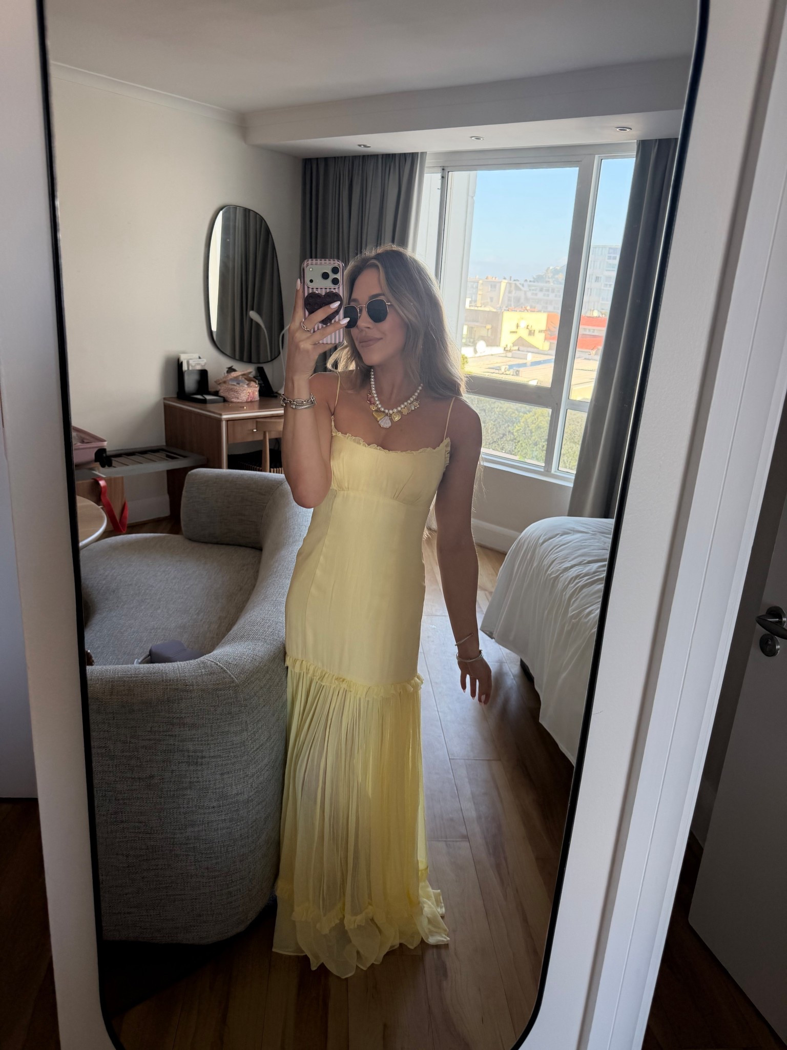 Winery day OOTD 💛🥂 

#LTKTravel #LTKootd #LTKgrwm