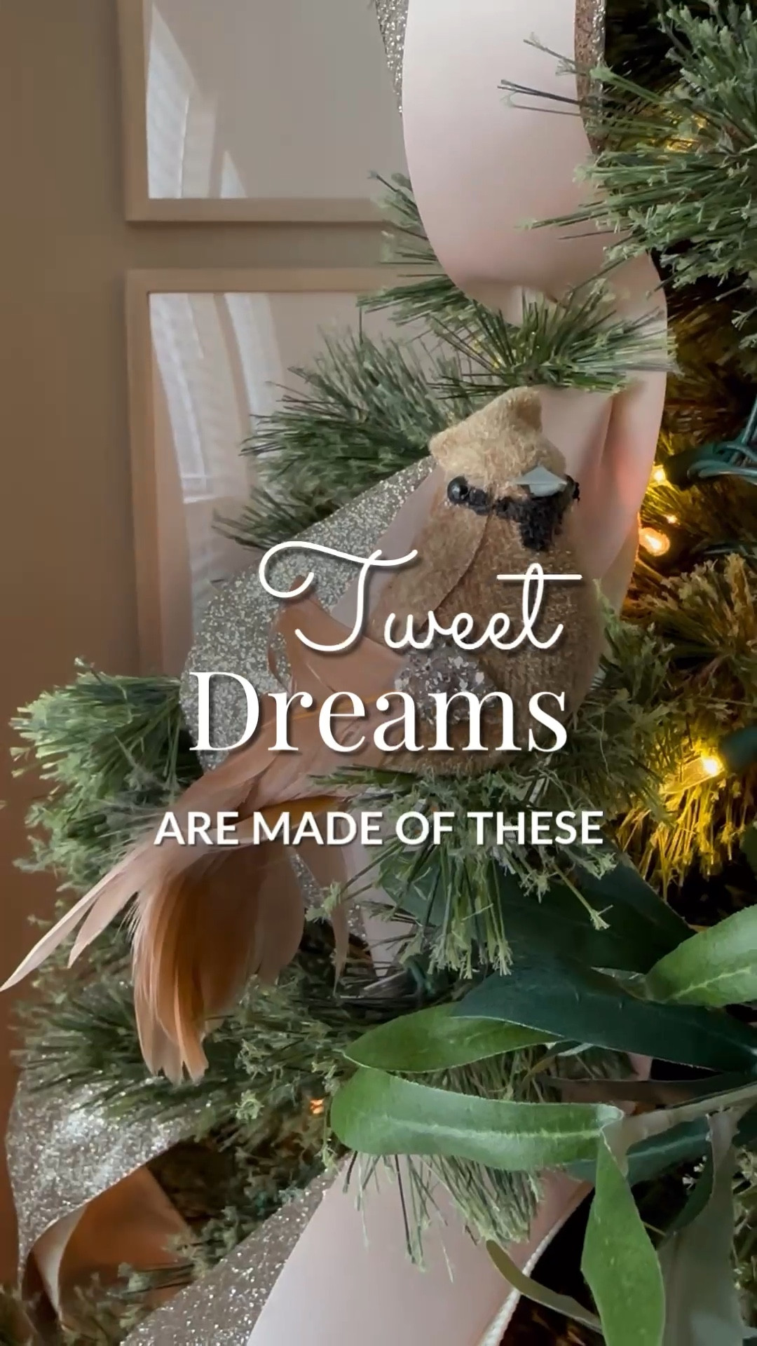 You all have been asking for a closer look at these sweet details, and here they are in all their festive glory! 

Bringing a little feathered magic to the tree this year! 🐦✨ These tiny birds add the perfect touch of charm and whimsy—because every tree deserves a little tweetment. 🎄

#HolidayNest #FeatheredFestivities 


#LTKSeasonal #LTKHoliday #LTKHome