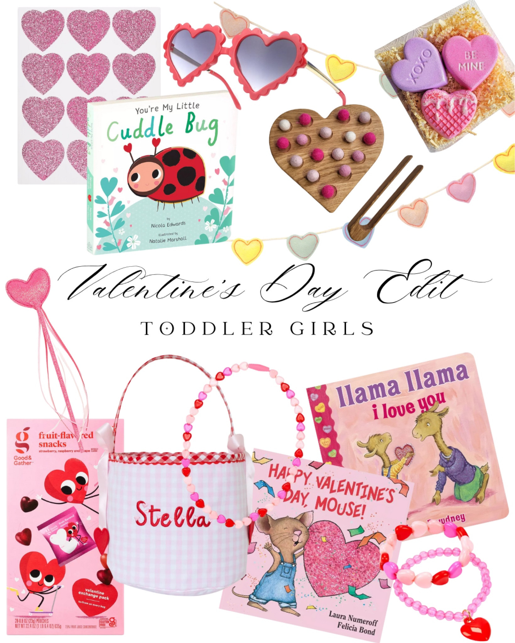 As we approach the season of love, I’ve put together a few ideas for items to go in Valentines baskets for toddler girls! ❤️ 

#valentinesday #valentinesgiftguide #valentinesfortoddlers 

#LTKGiftGuide #LTKKids #LTKSeasonal