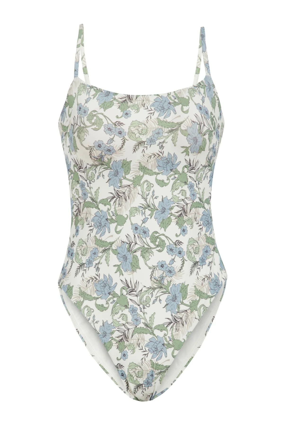 The Amalfi One Piece in Tuscan Floral | Over The Moon