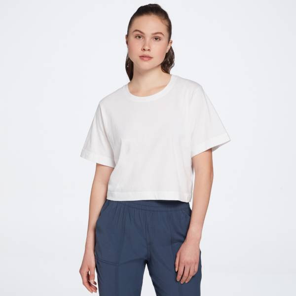 CALIA Women's Journey Everyday Cotton Short Sleeve Tee | DICK'S Sporting Goods | Dick's Sporting Goods