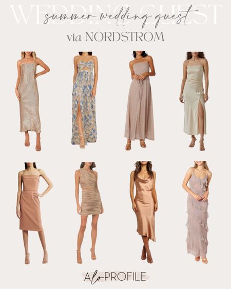 Neutral Summer Wedding Guest Dresses // Nordstrom, wedding guest, summer wedding guest dresses, spring wedding, summer wedding, summer dresses, black tie wedding, wedding guest outfit inspo
