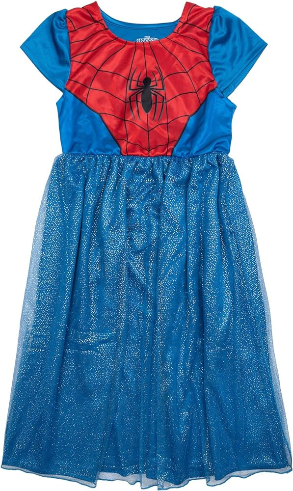 Disney Girls' Princess Dress Nightgown, Fantasy Gown, Soft & Cute Pajamas for Kids | Amazon (US)