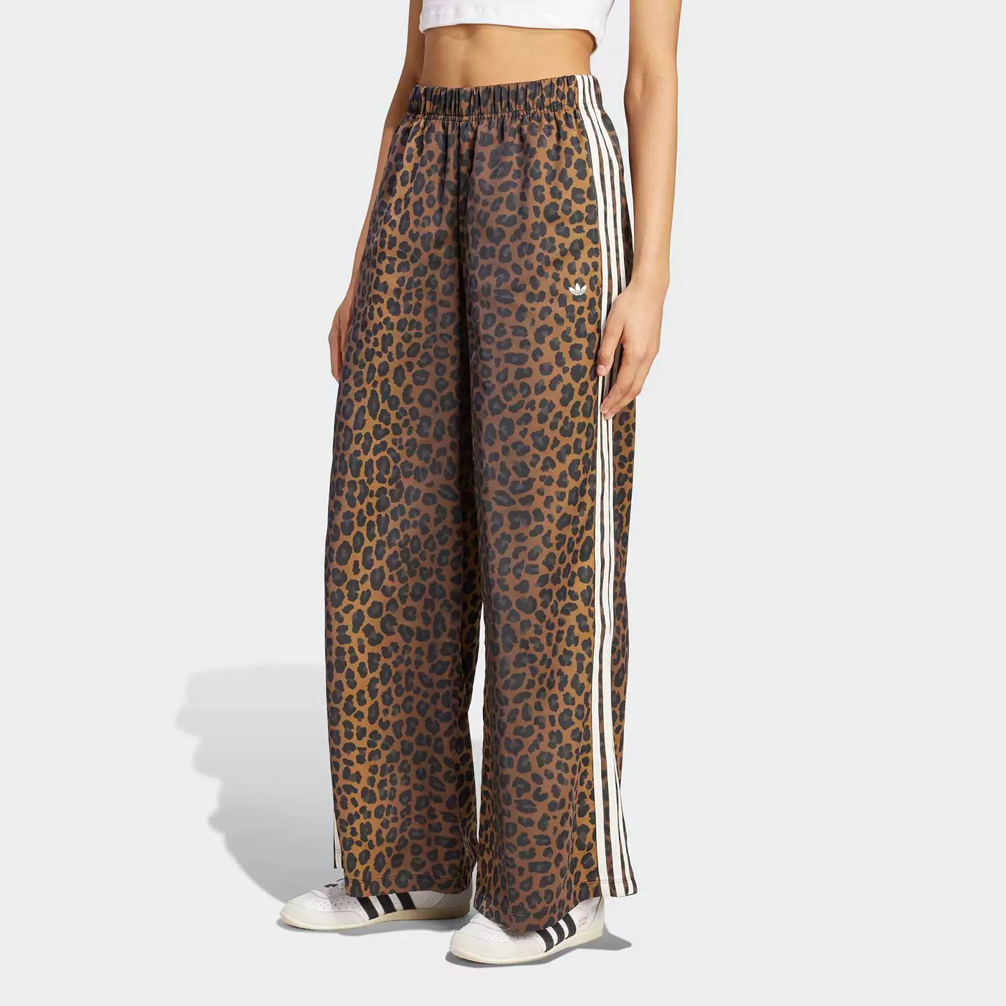 adidas Originals Women's Wide Leg Satin Animal Print Joggers | DICK'S Sporting Goods