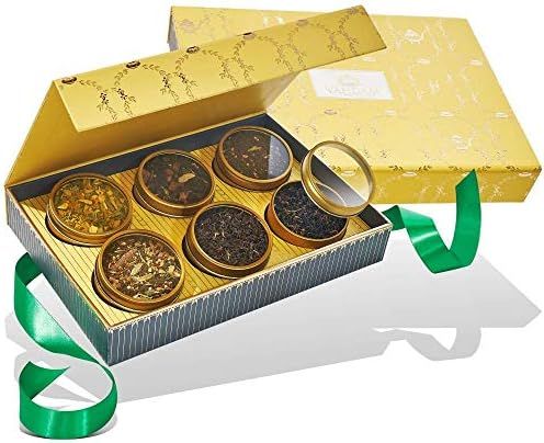 VAHDAM, Assorted Tea Gift Sets - Glow (180g, 6.3oz) - 6 Teas in Luxury Tea Gift Box | Tea Gift Se... | Amazon (US)
