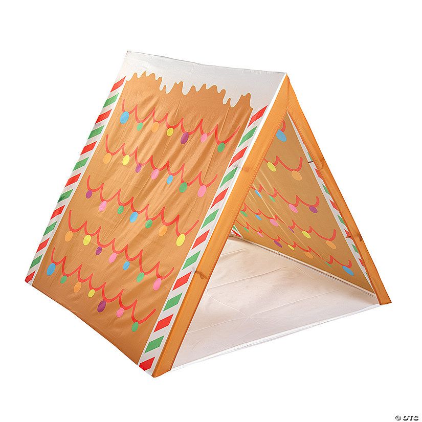 Christmas Gingerbread House Play Tent | Oriental Trading Company