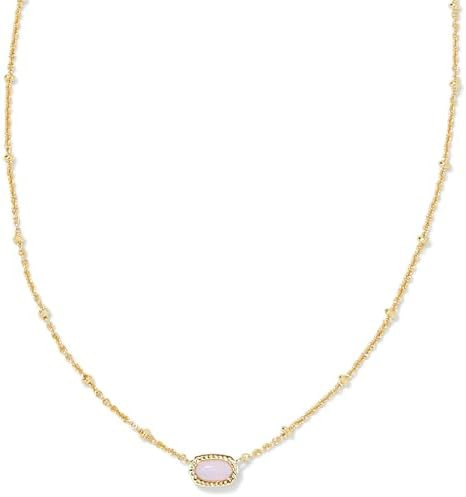 Kendra Scott Mini Elisa 14k Gold-Plated Satellite Short Pendant Necklace, Fashion Jewelry for Wom... | Amazon (US)