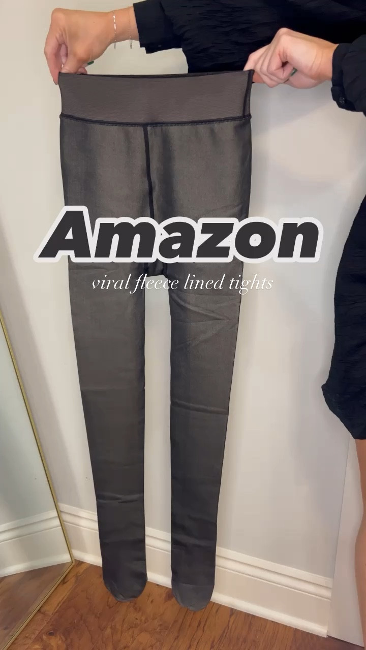 Amazon viral fleece lined tights! They’re so good and a must for every closet! 

#LTKstyletip #LTKVideo #LTKfindsunder50