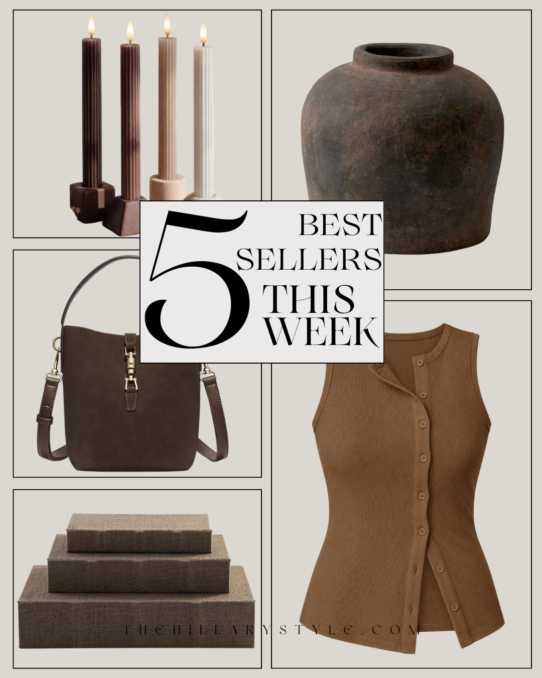 THIS WEEKS TOP PICKS -- From stylish handbags to cozy home decor, these picks are all about effortless elegance and comfort. #AmazonBestSellers #AmazonHomeFinds #FallFavorites #TheHillaryStyle #HomeDecor #StylishLiving #CozyHome #FashionFinds  

 #LTKgrwm #LTKSeasonal #LTKHome