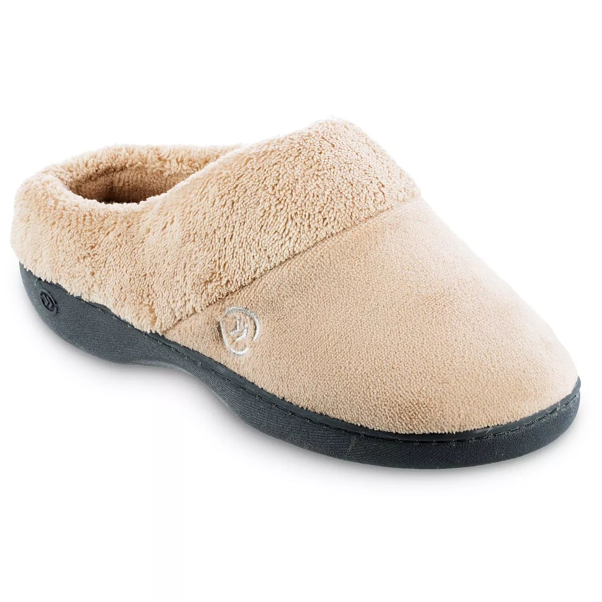 isotoner Mixed Microterry Hoodback Women's Slippers | Kohl's