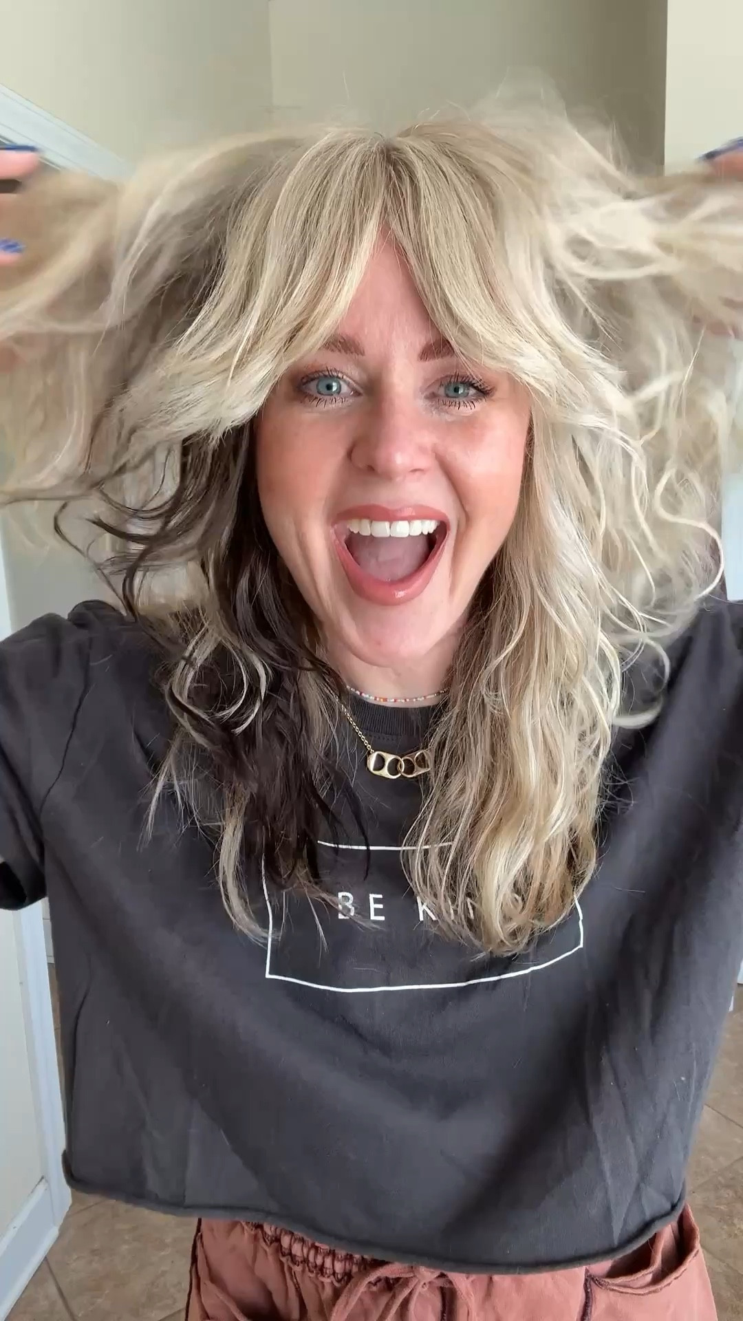 HAIR DAY is always a good day! 
This strapless jumpsuit is adorable and then adding a cropped tee over it was even better!  I’m in a medium and linking the look for less too. My tee is older from Target and I cropped it  


#LTKOver40 #LTKootd