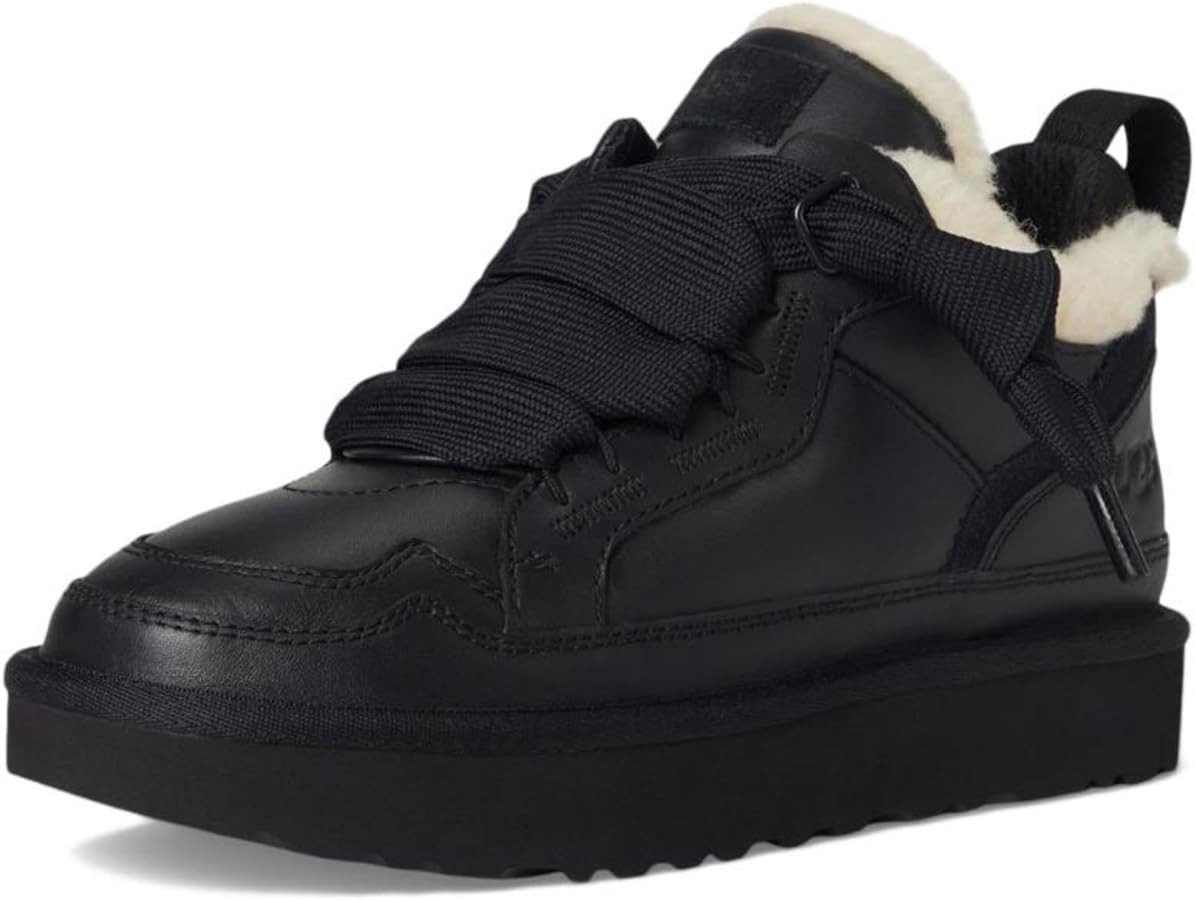 UGG Women's Lowmel Lthr Sneaker | Amazon (US)