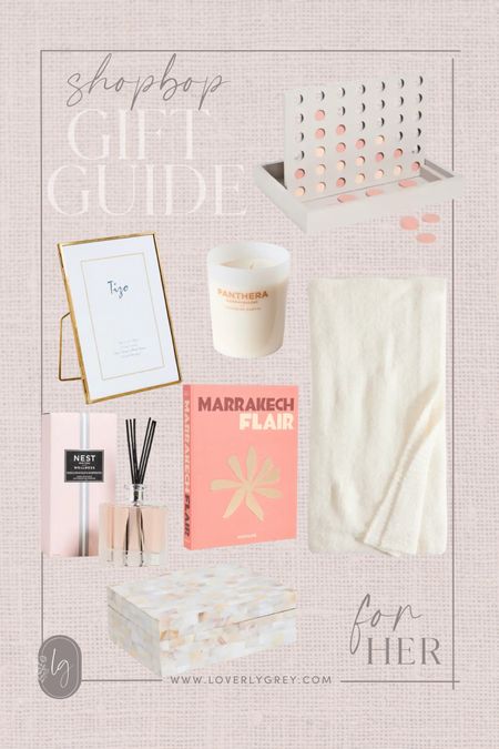 Gift ideas for her! These would be great hostess gifts too! 

Loverly Grey, Shopbop finds 

#LTKGiftGuide #LTKhome #LTKHoliday