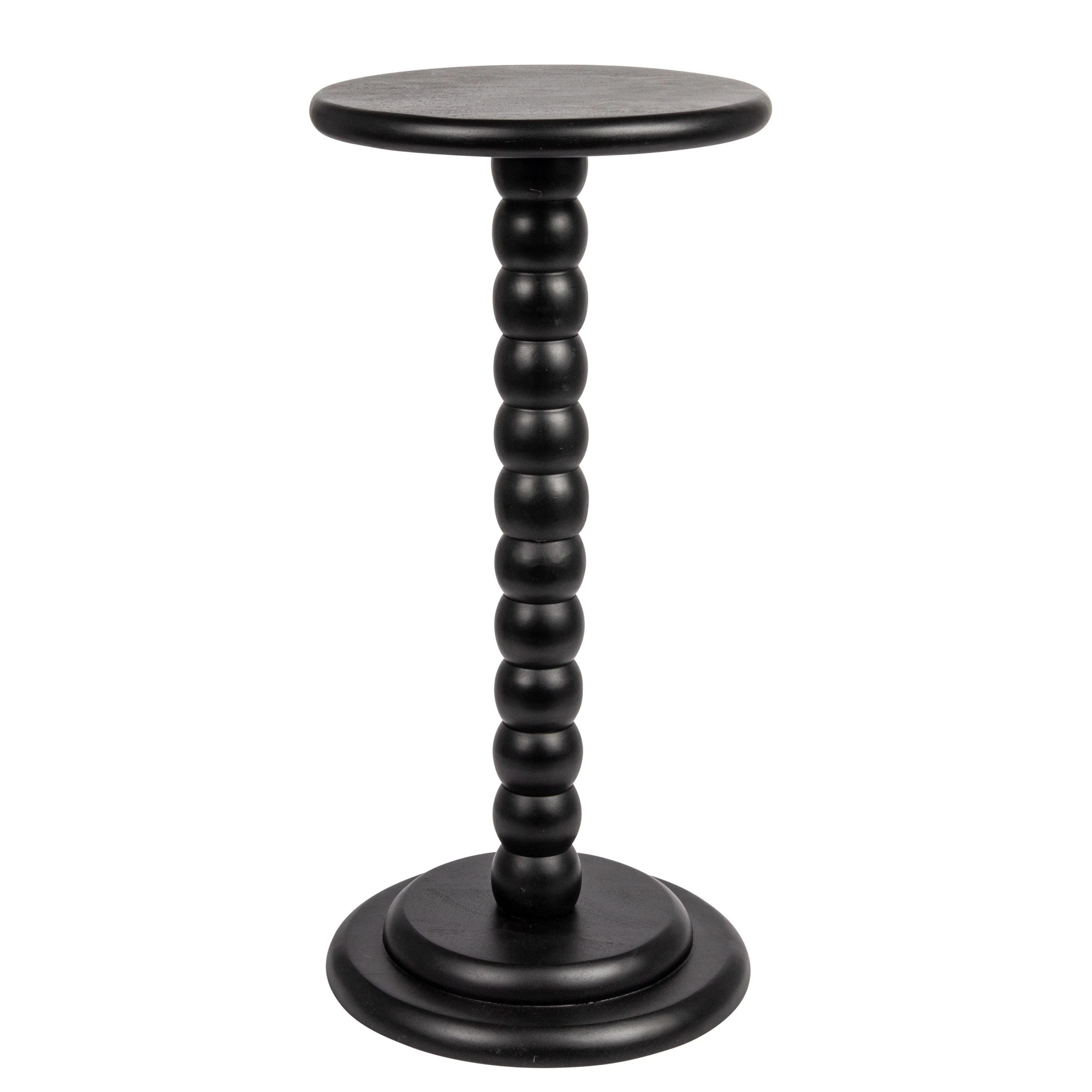 Alcott Hill® Burckhardt Solid Wood Pedestal End Table & Reviews | Wayfair | Wayfair North America