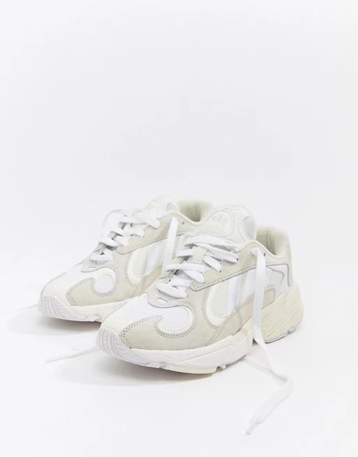 adidas Originals – Yung'1 – Sneaker in gebrochenem Weiß | ASOS DE