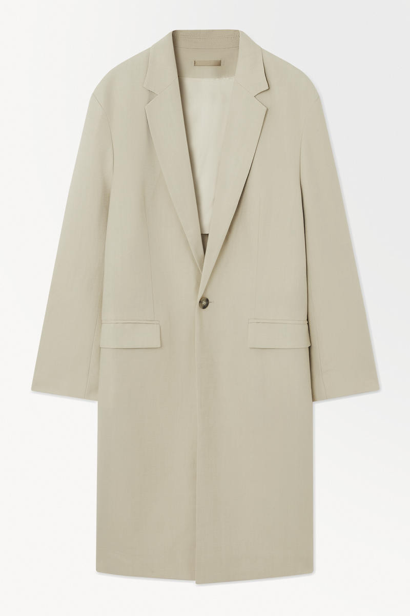 The Tailored Overcoat in Beige | COS (US)