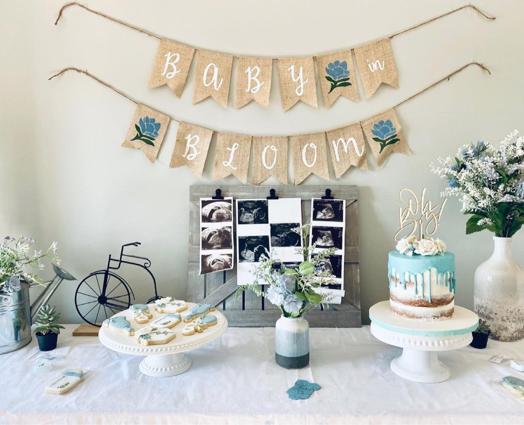 Spring Baby Shower banner | baby in bloom baby shower decor

#LTKparties #LTKbaby #LTKbump