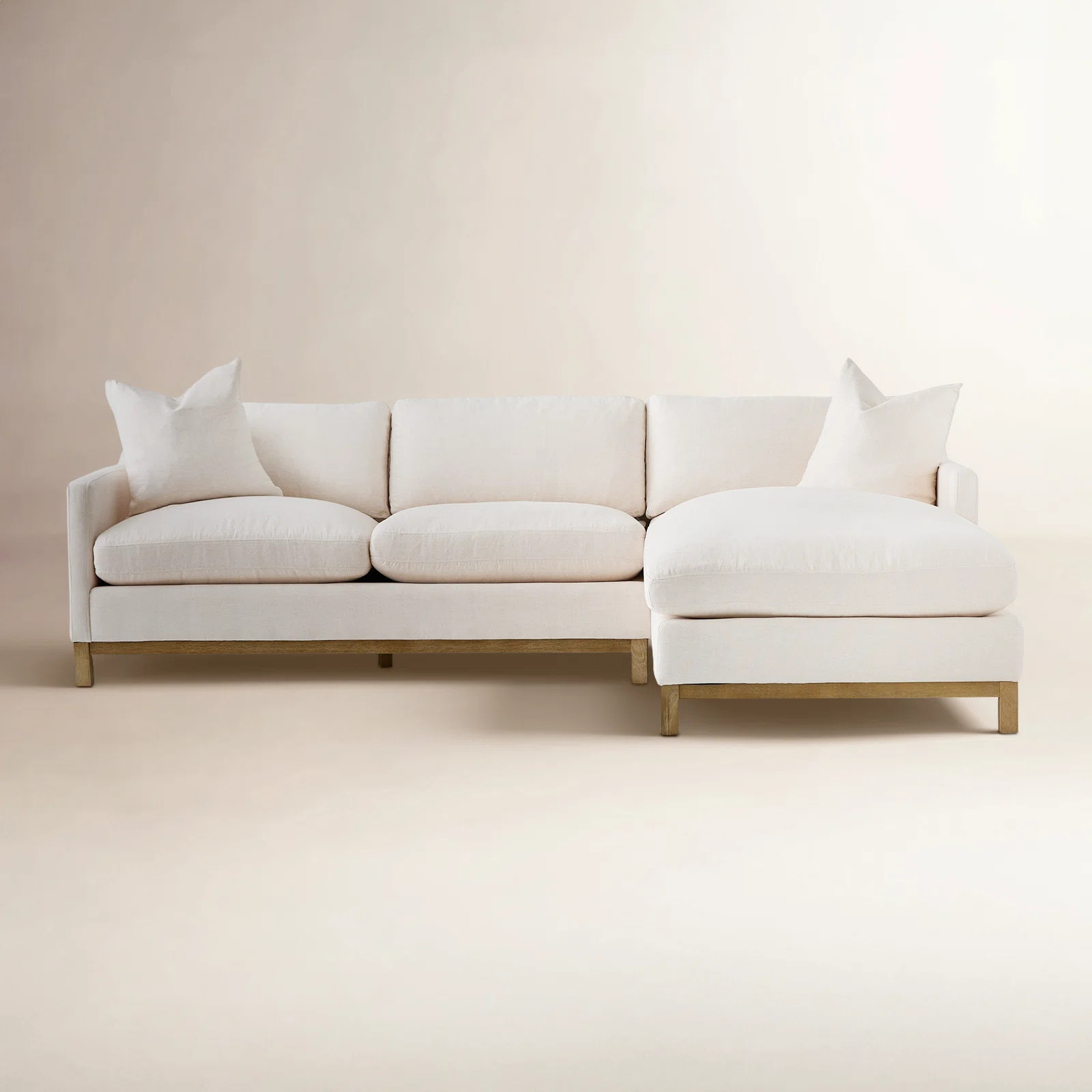 Cami 2 - Piece Upholstered Chaise Sectional | Wayfair North America