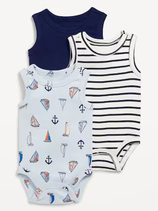 Sleeveless Bodysuit 3-Pack for Baby | Old Navy (US)