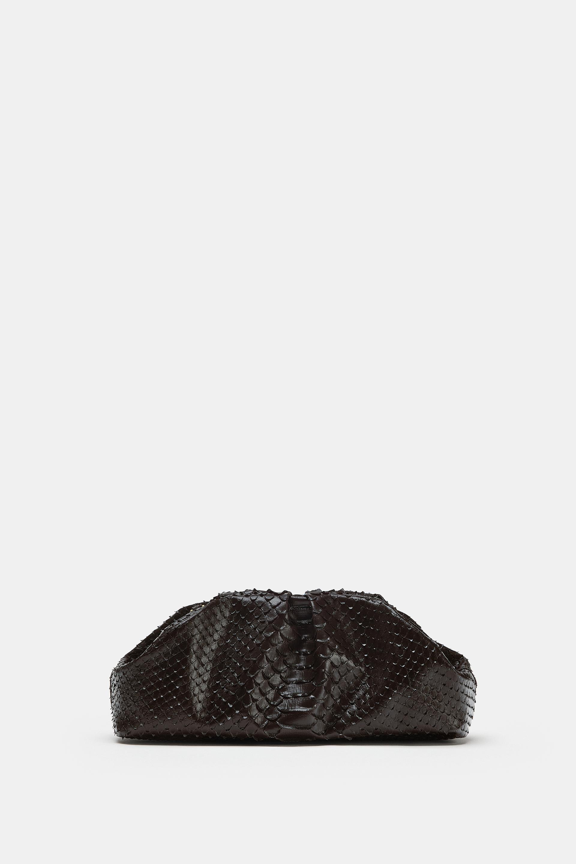 ANIMAL-PRINT ENVELOPE BAG - Brown - ONE SIZE ONLY | Zara US