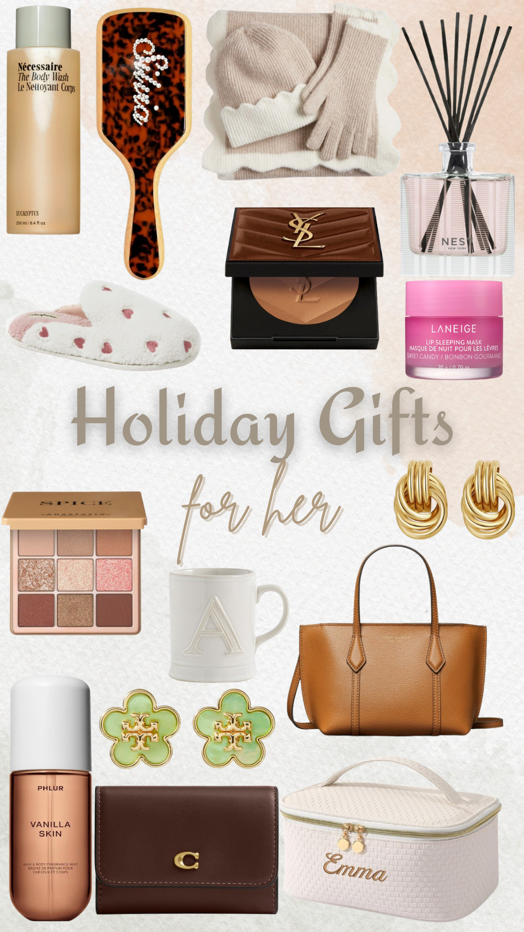 Holiday Gifts - For Her

ltkfindsunder100 / ltkfindsunder50 / ltkitbag / ltkhome / ltkstyletip / ltksalealert / gift guide / gift guides / gift guide for her / gift guides for her / gift for her / gifts for her / Christmas / Christmas gift guide / Christmas gifts for her / gifts for mom / gifts for sister / gifts for best friend / best friend gifts / mom gifts / sister gifts / holiday gifts for her / holiday gifts / it bag / Tory Burch / Tory Burch handbag / Nordstrom / target / Amazon / Anastasia of Beverly hills eye shadow palette / Coach wallet / Coach / wallet / ltkshoecrush / slippers / sale / sale alert / ltkbeauty 

 #LTKCyberWeek #LTKGiftGuide #LTKHoliday