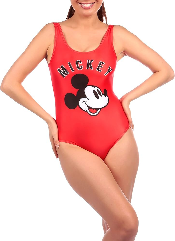 Disney Womens' Mickey Mouse Swimsuit | Amazon (US)