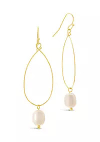 Teardrop Pearl Dangle Earrings | Belk