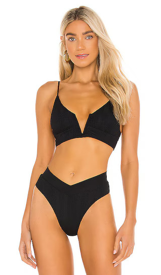 Siren Bikini Top in Black | Revolve Clothing (Global)