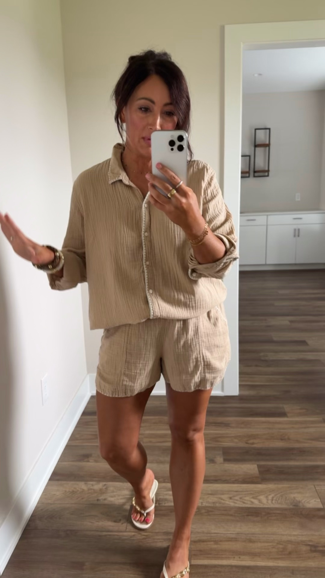 TARGET 🎯 TUESDAY 
• large shirt but could have done my true size medium
• medium shorts 
• sandals true to size

https://liketk.it/6gJpm

#LTKootd #LTKgrwm #LTKOver40